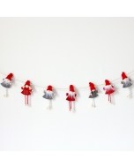 Felt Tomte Garland