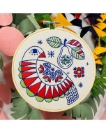 First Day of Christmas Embroidery Kit - Partridge