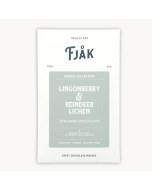 Fjåk Lingonberry & Lichen Dark Chocolate Bar