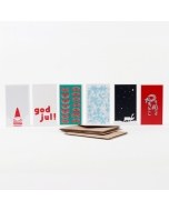 God Jul Enclosure Cards Set