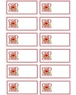 God Jul Gift Labels