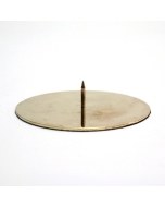 Gold Candle Plate