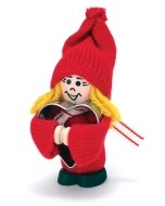 Tomte Girl Heart Cookie Cutter