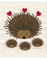 Hedgehogs Cellulose Dishcloth
