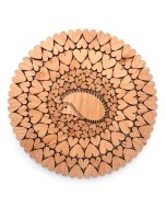 Hedgehog in Hearts Trivet