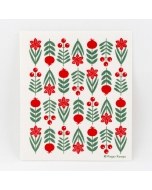 Holiday Blooms Dishcloth