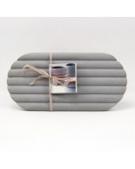 Iris Handtverk Concrete Bath Tray