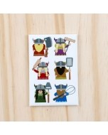 Kitchen Vikings Magnet