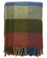 Klippan Gotland Throw - Multi Green