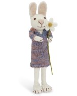 Big Bunny with Multi-Colored Dress
