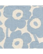 Light Blue Unikko Beverage Napkins