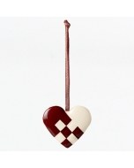 Metal Woven Heart Ornament