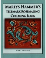 Marlys Hammer's Telemark Rosemaling Coloring Book