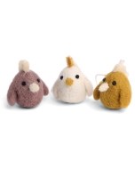 Mini Rooster Ornaments