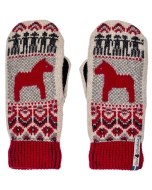 Dalarna Suede-Palm Mittens