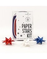 Paper Stars Kit - Red, White, & Blue