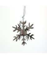 Pluto Snowflake Ornament