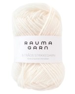 Rauma Strikkegarn 100 White 