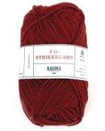 Rauma Strikkegarn 127 Dark Rust