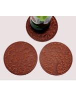 Scandinavian Leather Coasters