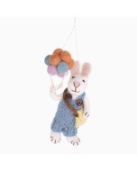 Small Bunny with Balloons