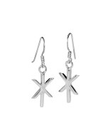 Sterling Rune Earrings - Strength