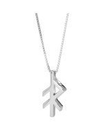 Sterling Rune Pendant - Energy