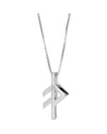 Sterling Rune Pendant - Grace