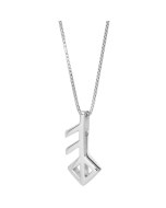 Sterling Rune Pendant - Love