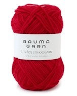 Rauma Strikkegarn 174 Red