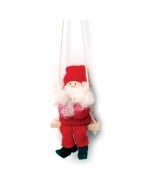 Swinging Tomte Boy Ornament