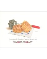 Homemade Rosette Cookie Memories Card