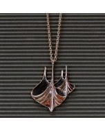Bronze Two Ships Pendant