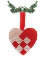 Woven Heart Ornament