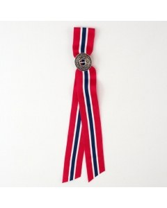 17 Mai Gilded Sløyfe Pin