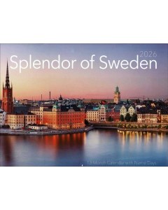 Splendor of Sweden Calendar 2026