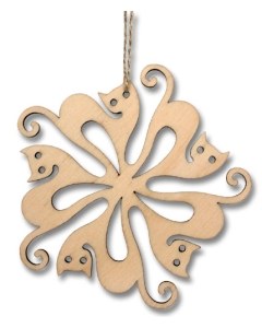Circle of Cats Ornament