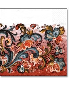 Toftey Rosemaling Napkins
