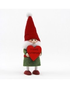 I Love Lutefisk Tomte Green