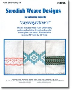 Inspiration 3 Huck Embroidery Towel Kit
