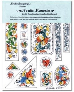 Scrapbook Kit - Telemark Rosemaling