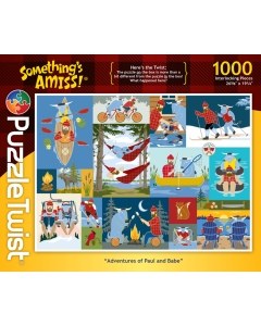 Adventures of Paul and Babe Jigsaw Puzzle