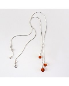 Amber Drop Necklace