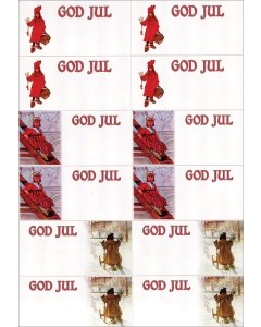 Carl Larsson Gift Labels 