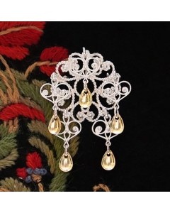 Classic Heart Sølje Brooch