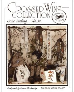 Crossed Wing Collection No.32 Gone Birding Cross-Stitch Charts