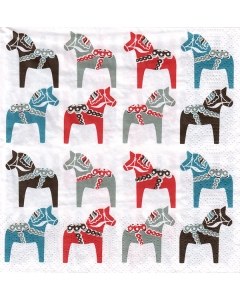 Dala Horse Lunch Napkins