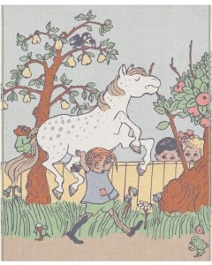 Ekelund Pippi Päronsprång Blanket