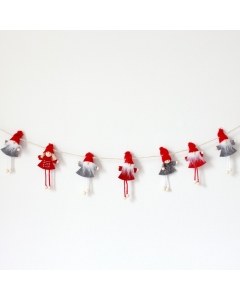 Felt Tomte Garland