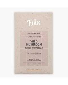 Fjåk Wild Mushroom Milk Chocolate Bar